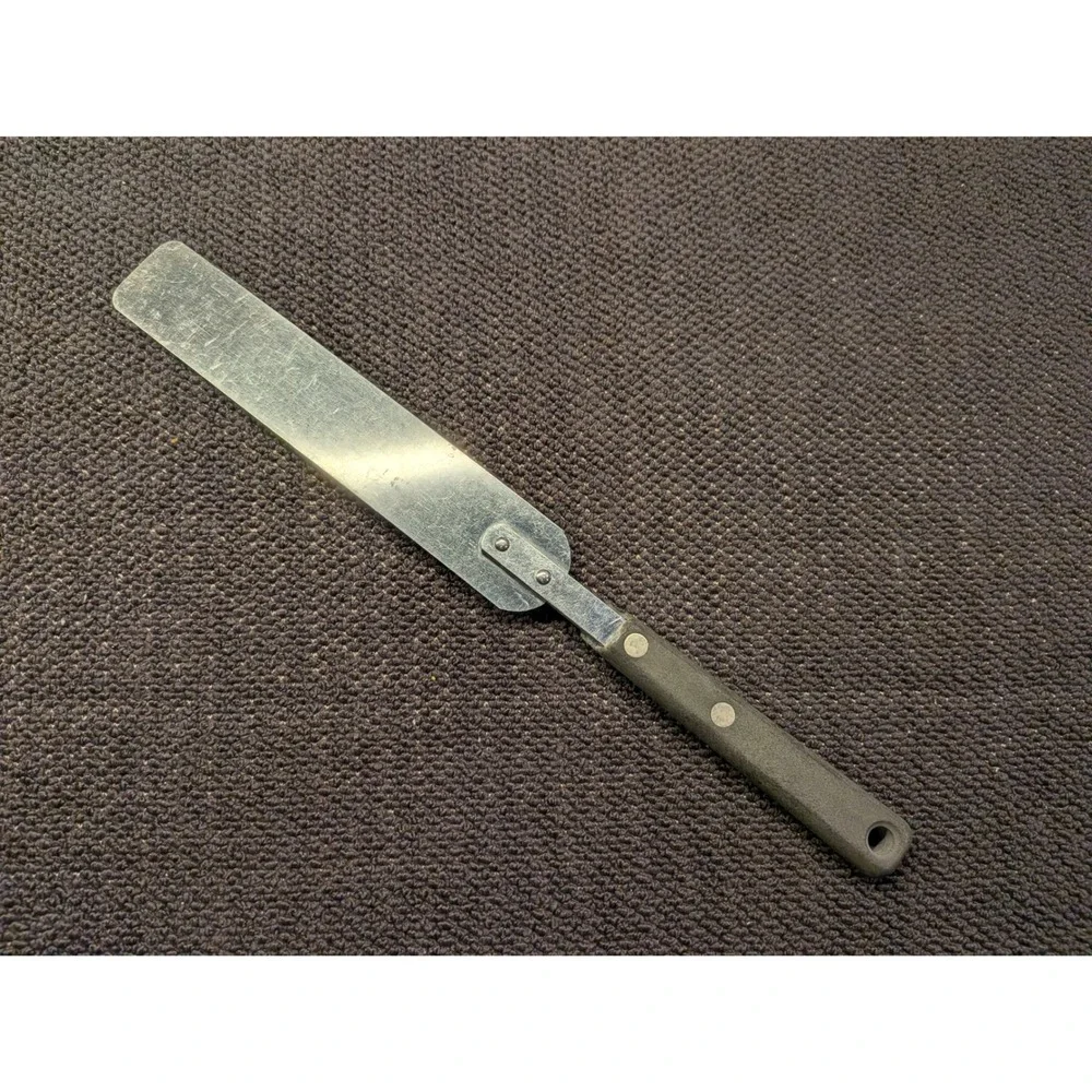 Vintage Ekco Forge Icing Spatula Stainless Steel Baking Tool USA Made